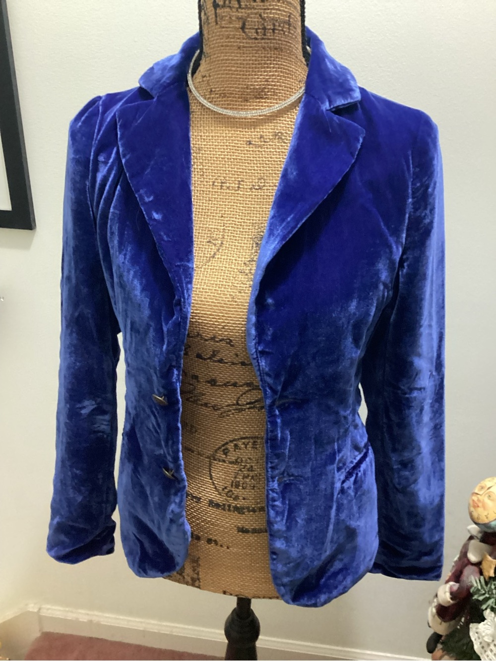 Anthropologie Velvet Jacket
